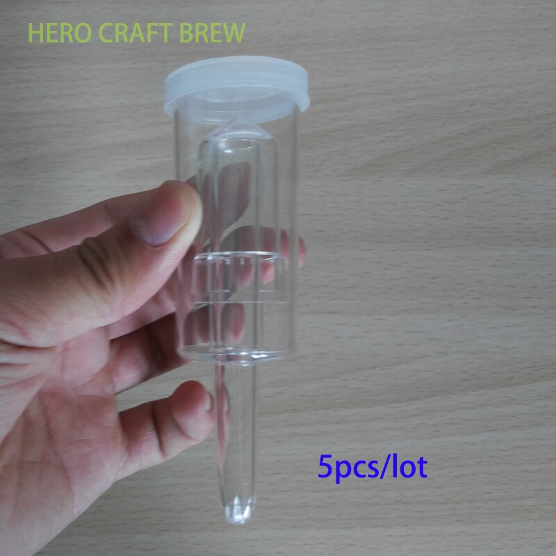 5-PACK Brouwen AIRLOCK For Home Brew Carboy Ferment Bucket Air Lock For Beer Wine Moonshine Making Air Lock