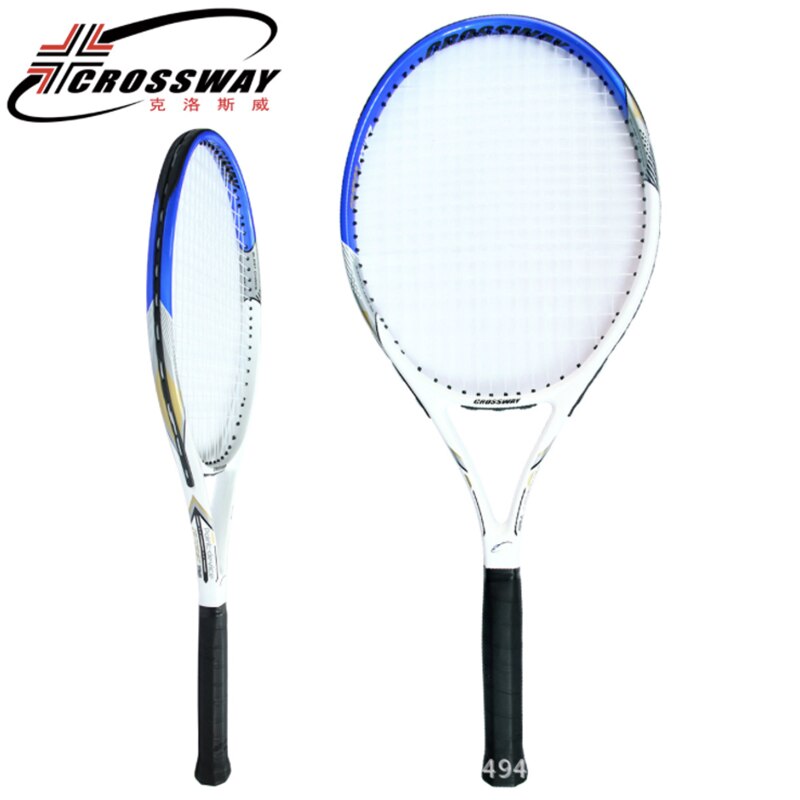 Crossway 720 raqueta de tenis de fibra de carbono de , equipado con bolsa, empuñadura de tenis, tamaño 4 1/4