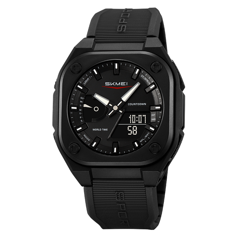 Skmei Mode Sport Horloges Voor Mannen Waterdicht Polshorloge Wekker Horloges Man Digitaal Elektronisch Horloge: Rose