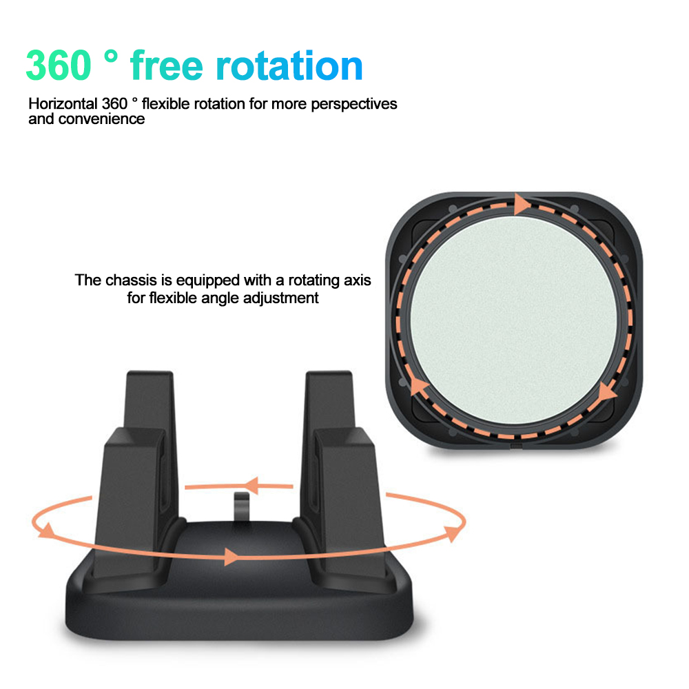 Universal 360-Degree Rotatable ABS Dashboard Holder, Non-Slip Phone Mount, Car GPS Navigation Accessory, Adjustable Car Phone Holder, Suitable For * Accessories - Foto 9