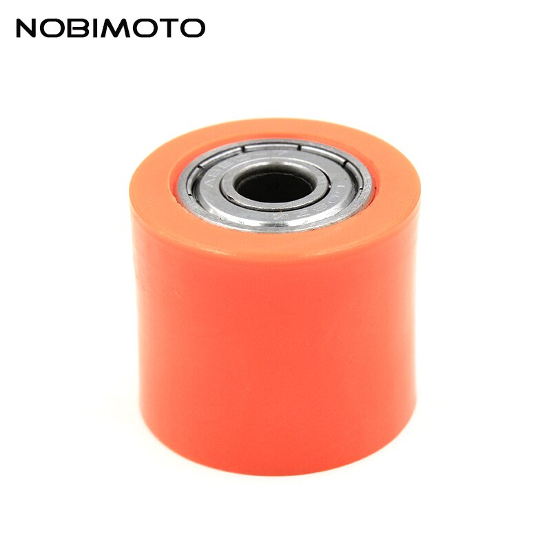 6 Kleuren 8Mm 10Mm Omleidwielen Lager Roller Katrol Wiel Spanner Voor Pit Motocross Atv Crf cr Xr CNC-109: 8MM Orange
