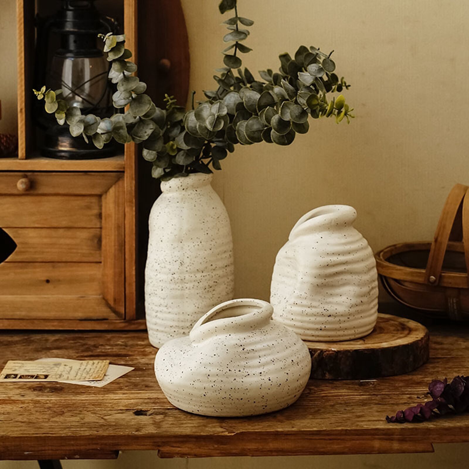 Florero de cerámica de estilo nórdico, jarrones de brotes Zen para el hogar, estante para decoración de mesa, centros de mesa, soporte para plantas de estudio de Yoga