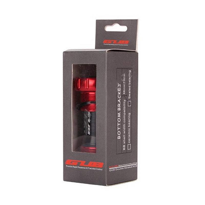 C-68 Bearing Bottom Bracket Screw Central Bicycle Axis MTB BB51 Steel Threaded Center Shaft Road Bike Bottom Bracket Waterproof