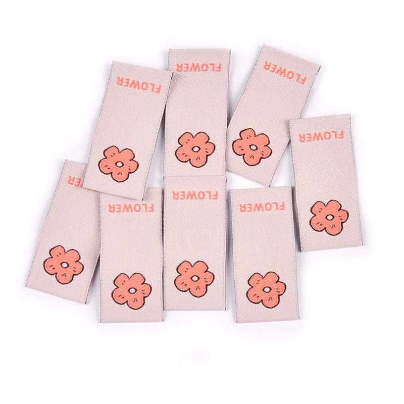 Etiquetas bordadas para el cuidado de la ropa de los niños, accesorios de ropa hechos a mano, manualidades, 40x15mm, 50 Uds.: 4