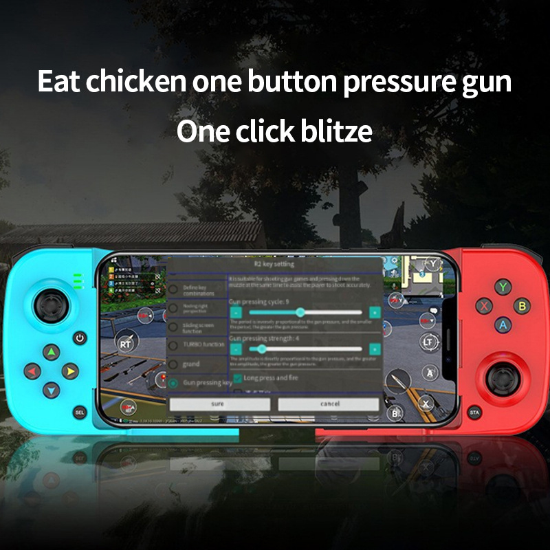 D3 gamepad mobile phone controller with expandable game controller support for Android/iOS/Hongmeng mobile phone game controller