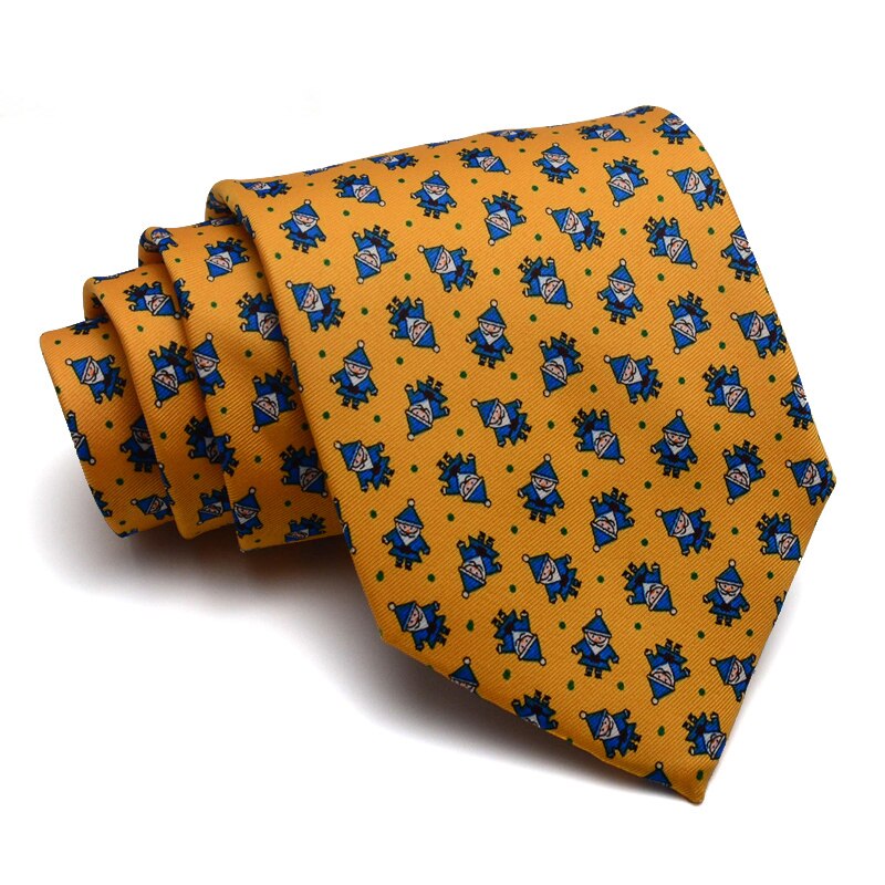 Mænd slips mærke dyr print 8cm bred hals slips herre forretningsdragt slips vestlig stil kasse: Xc81-2