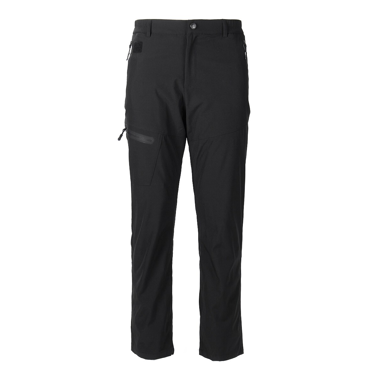 Men And Women USB Electric Heating Winter Plus Velvet Warm Knee Trousers Pants: Black / XXXL