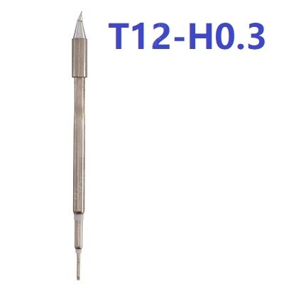 MasterXu – pointes de fer à souder T12-11/K2.5/K3.0/I0.3/I0.1/H0.1/H0.3, remplace la tête sans plomb pour Station de soudage Toor T12 11, T12-K2.0: T12 H0.3