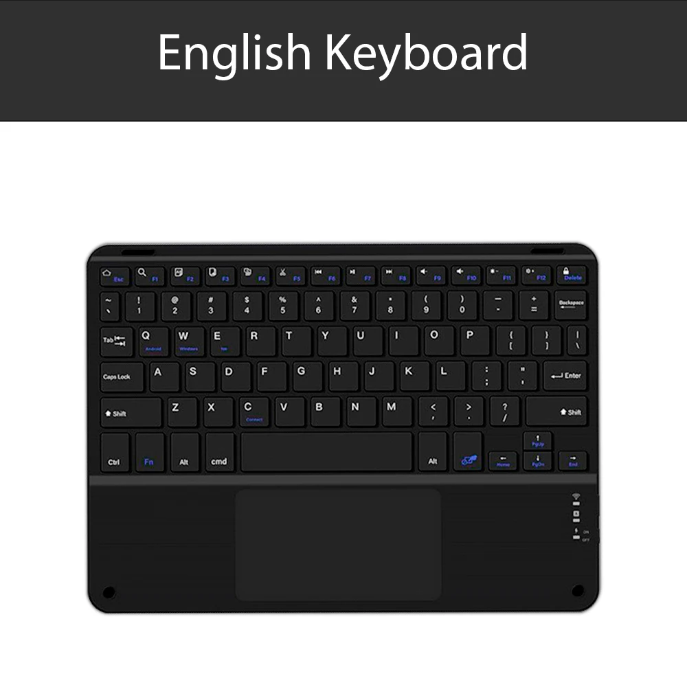 Bluetooth Wireless Keyboard General Android IOS Windows Keyboard and Mouse Extra Long Standby IPad 11th 10 Inch Tablet Keyboard: Red