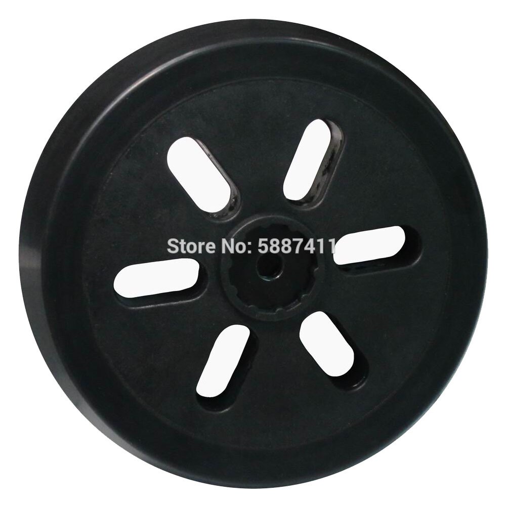 Adhesive Abrasive Pad 5" Sanding Backing Plate with 6 Holes