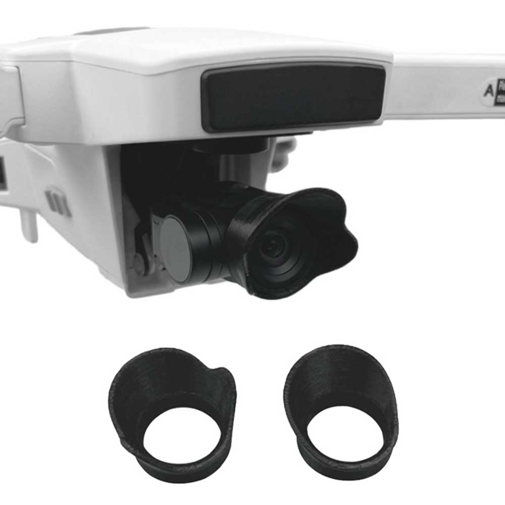 1 paar Fotografie Objektiv Haube tragbar Drohne Zubehör Sonnenschirm Schutzhülle Leichte Für Hubsan Zino 2