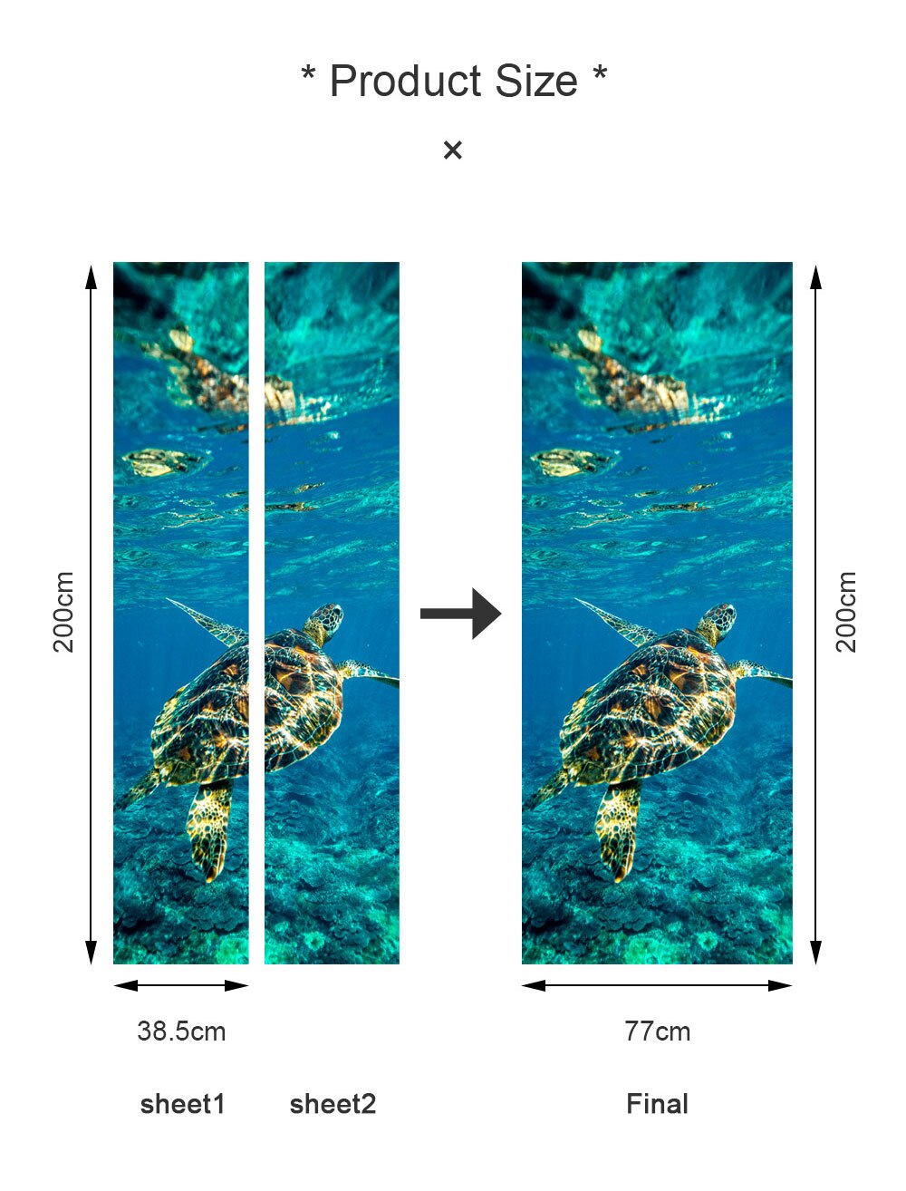 Mural Paper Print Art 3D Renew Animal Dog PVC Door Stickers Home Decor Picture Self Adhesive Waterproof Wallpaper For Bedroom