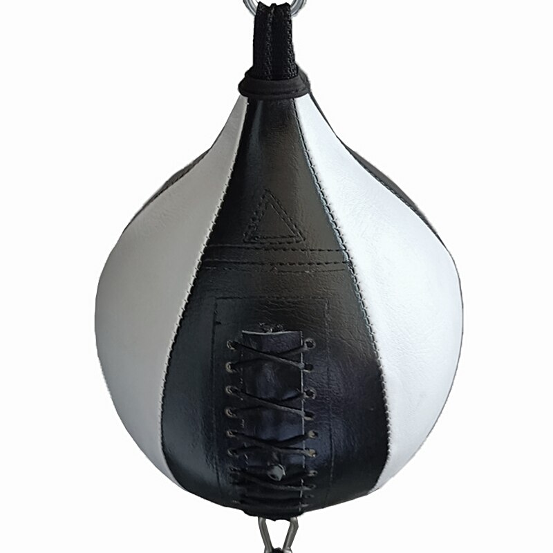 Bola de boxeo colgante de doble extremo, bolsa de entrenamiento de velocidad de reacción, equipo de Fitness para gimnasio en casa, PU, oferta
