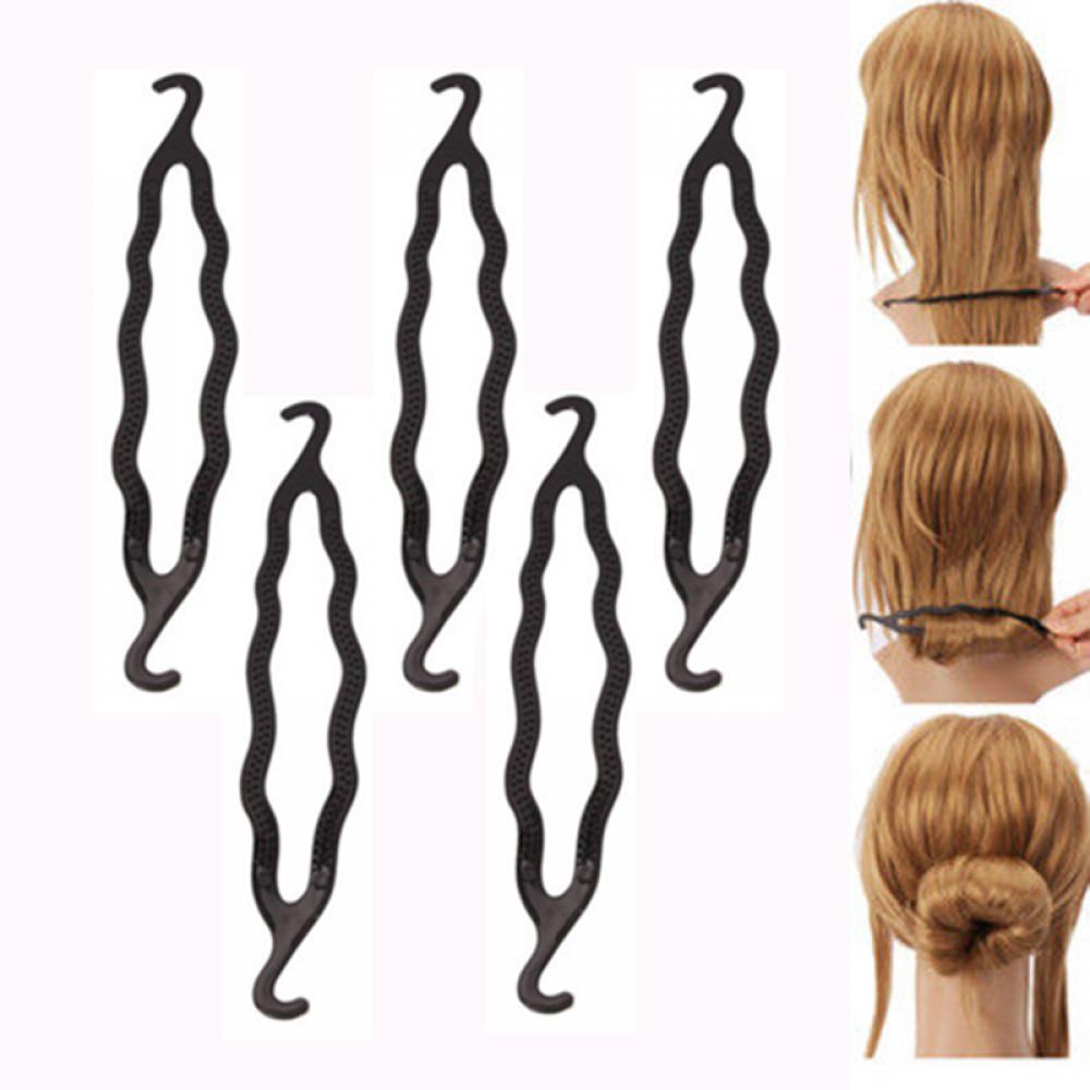 2 Stuks Hair Styling Twist Clip Stick Bun Maker Braid Tool Haaraccessoires