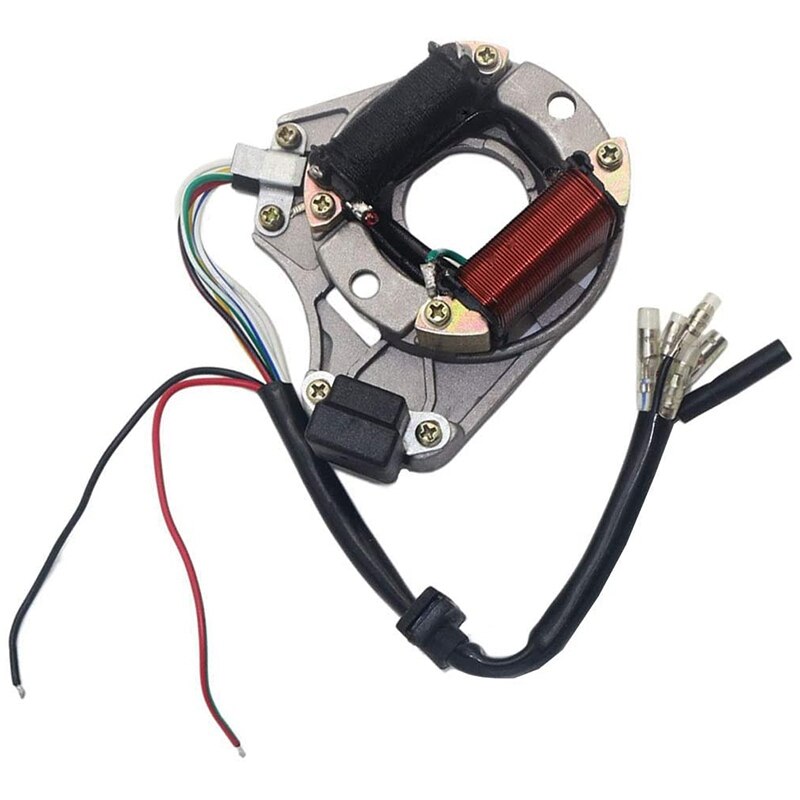 Electrics Stator Coil CDI Wiring Harness Solenoid Relay for 4Stroke ATV 50Cc 70Cc 110Cc 125Cc Pit Quad Dirt Bike Go Kart