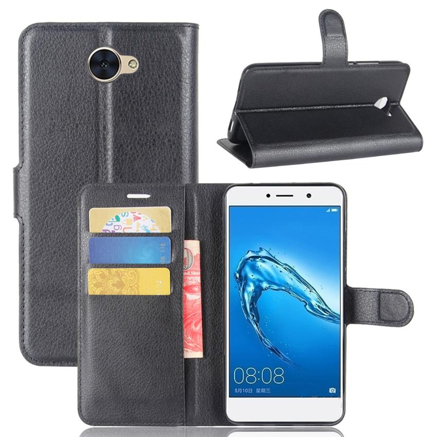 For Huawei Y7 Case 5.5 inch Luxury Wallet PU Leather Phone Case For Huawei Y7 Y 7 Case Flip Protective Cover Back Bag Skin
