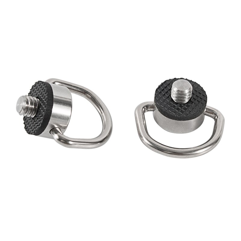 DSLR strap screw d ring camera screw mount 1/4 inch quick release plate Screw for the camera accessories（adapter as a ）