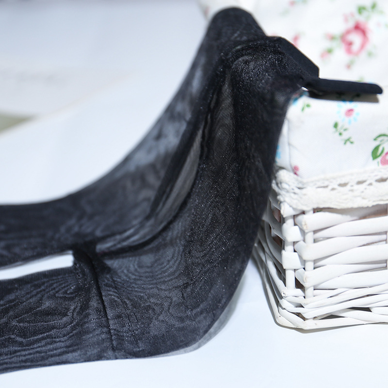 Glitzernde damenstrümpfe, strumpfhose 0d, transparent, eng anliegend, ultradünn, bis zu Höhle zehen durchsichtig, glänzende strumpfhose für damen: Schwarz