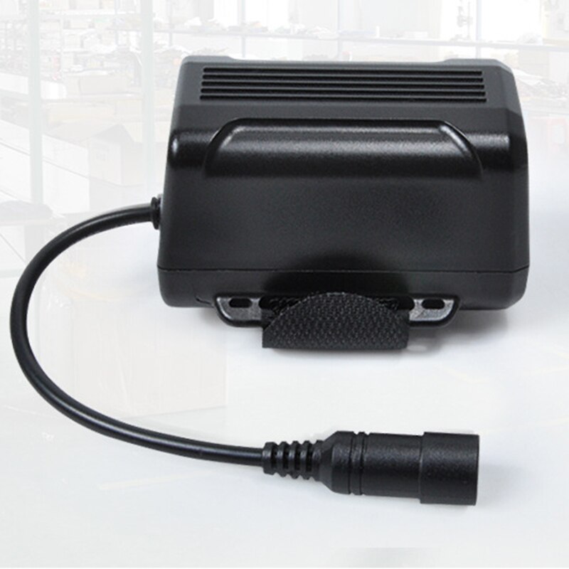 8.4v batteripaket vattentätt batteripaketfodral 4 x 18650 uppladdningsbart batteripaket för cykelljusstrålkastarlampa