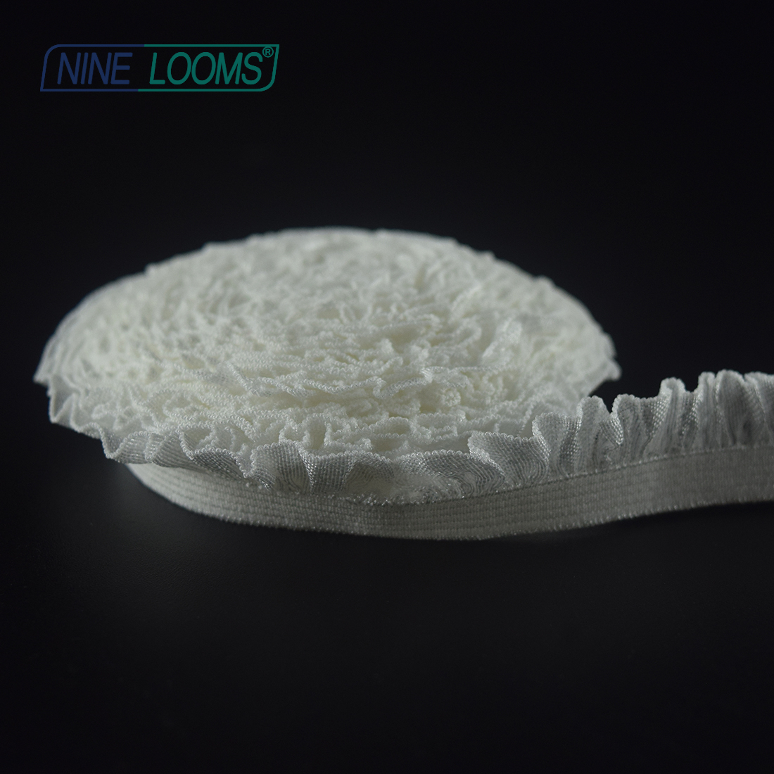 Cintas elásticas de encaje con volantes brillantes, cintas de LICRA con volantes de 5/8 "y 15mm, correas de lencería, vestido de tutú, manualidades de costura, 2, 5 y 10 yardas: Latón envejecido / 1 mes