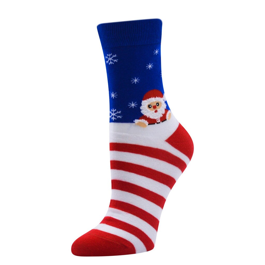 Happy Socks Women Unisex Christmas Vintage Cashmere Funny Long Sock Kawaii Comfortable Socks Носки Женские: B