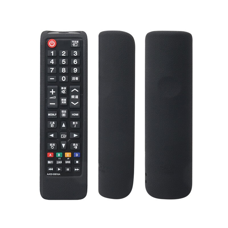 For Samsung Case Tv Aa59 -00816a 00813a 00611a 752a Case Of Control A Distance Of Silicon Transport Remote Protection Control: black