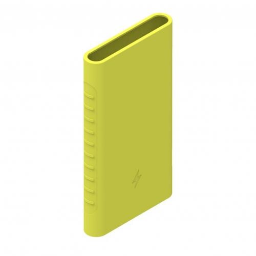 Silicone Protector Case Cover Skin Shell for Xiaomi Xiao Mi 10000mAh Power Bank Powerbank Accessories case: Green  
