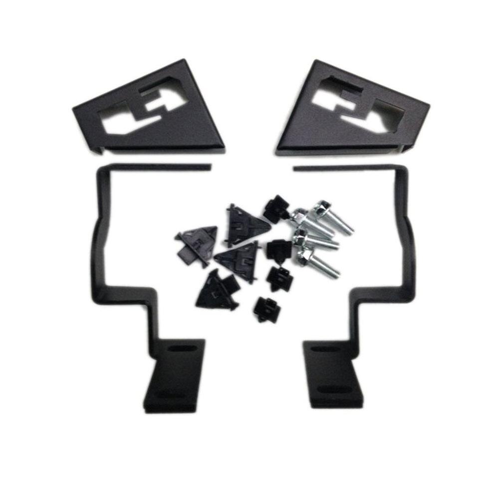 Hood Bracket 12W Cubic Spot Beam LED Front Ceiling Light Kit With Steel Mounting Brackets for Toyota FJ Cruiser 2007