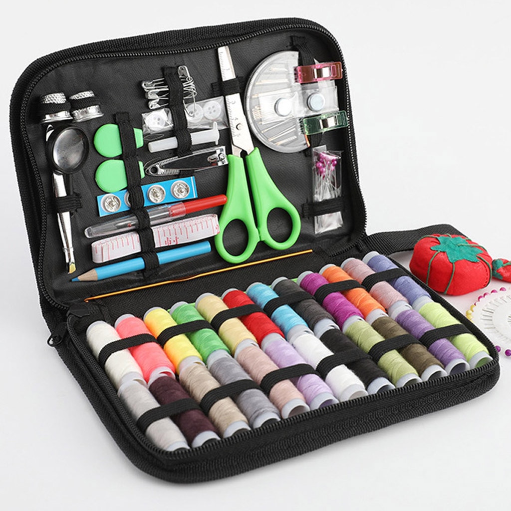 DIY Sewing Box Stitching Embroidery Threads Sewing Needle Craft Home Necessary Sewing Kit Cross-Stitch Needlebox Box Sets#50: Default Title