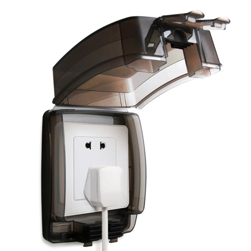 Universal 86 Type Wall Socket Waterproof Box Plate Panel Switch Protection Cover