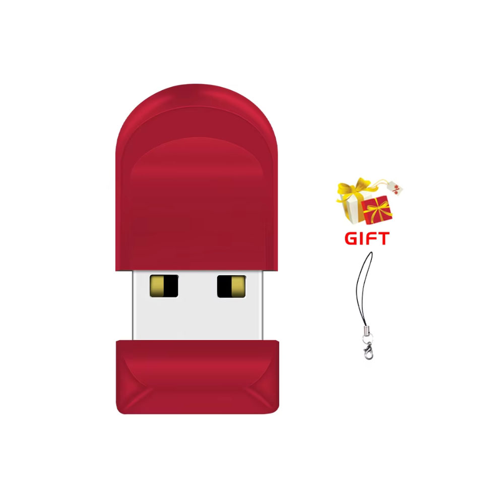 Popularny mini czarny 128gb flash 64gb 4gb 8gb 32gb 16gb pendrive: Czerwony / 64 gb