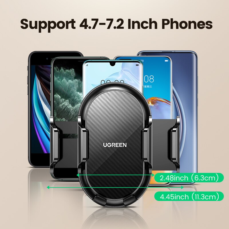 UGREEN Car Cup Phone Holder for Mobile Phone Stand in Car Phone Holder Stand for iPhone 16 15 Pro Max Xiaomi Huawei Phone Stand