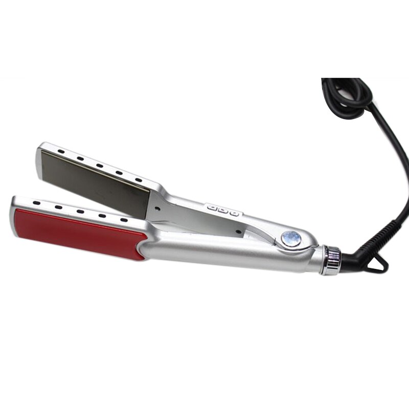 ！-høytemperatur brede plater keratin rettetang stylingverktøy titan rettetang flatjern (eu: Default Title