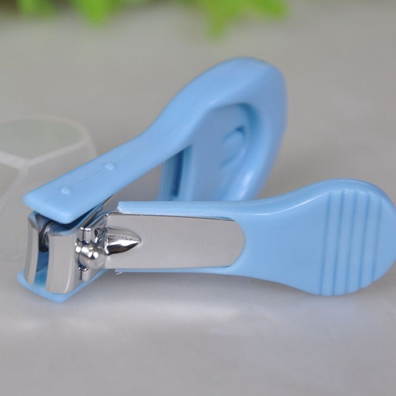 Baby Nail Clipper Scissor Cortador De Segurança Da Criança Infantil Bebê Crianças Azul Rosa Nail Care Clippers