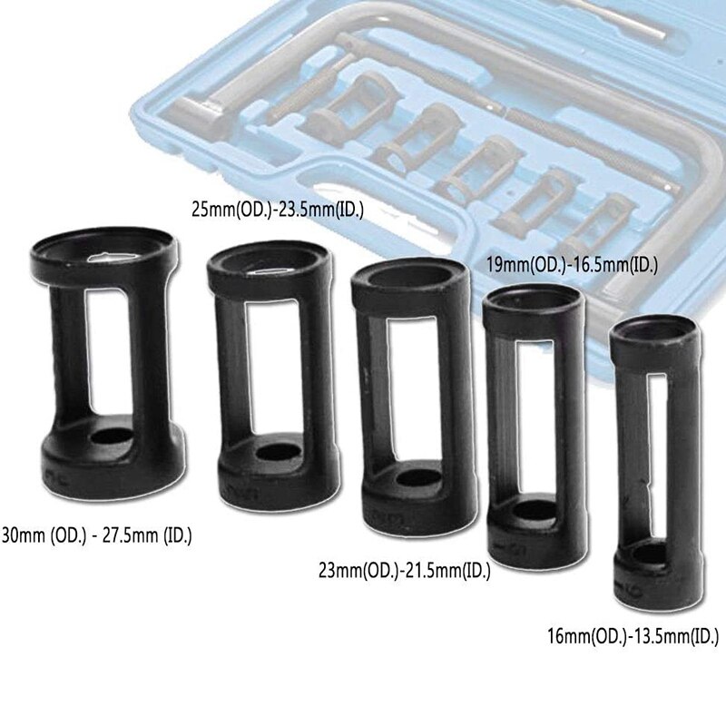 Engine Overhead Solid Valve Spring Compressor Automotive Tool C Clamp Service Set-10 Pieces