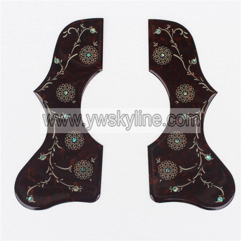 right hand and left hand J200 guitar pickguard, pickguards for J200 guitar,2mm thickness celluloid inlays Pick-guard,