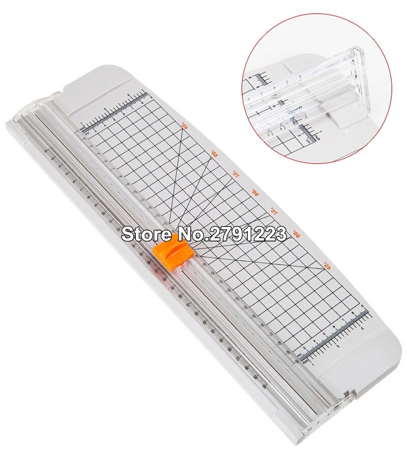 Gilotyna robić papieru trymer A4 linijka gilotyna robić papieru trymer robić cięcia W-pomarańczowy ręczny gilotyna robić papieru