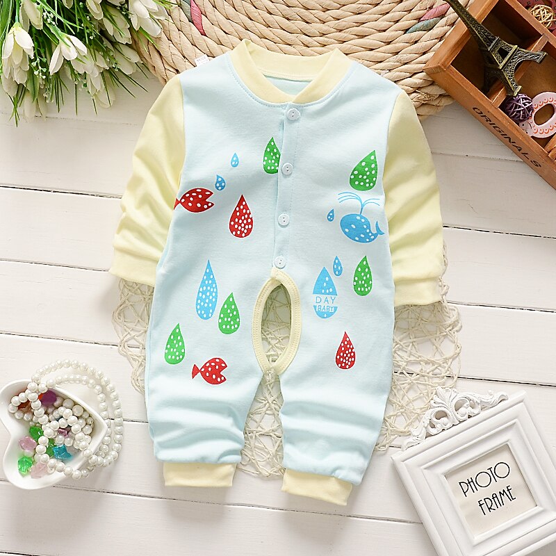 PMGZGLY Zomer Baby Rompertjes Baby Kostuums Baby Jongens Meisjes Kleding 3 6 9 Maanden Leuke Baby Jumpsuit Kleding Rompertjes