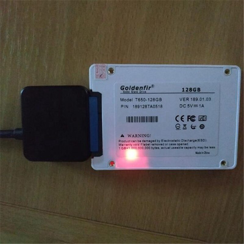 Goldenfir SSD 32GB 64GB 120GB 128GB 240GB 480GB SSD 2,5 Festplatte Festplatte Disc solid State Festplatten 2,5 "Interne SSD Festplatte: 128GB White