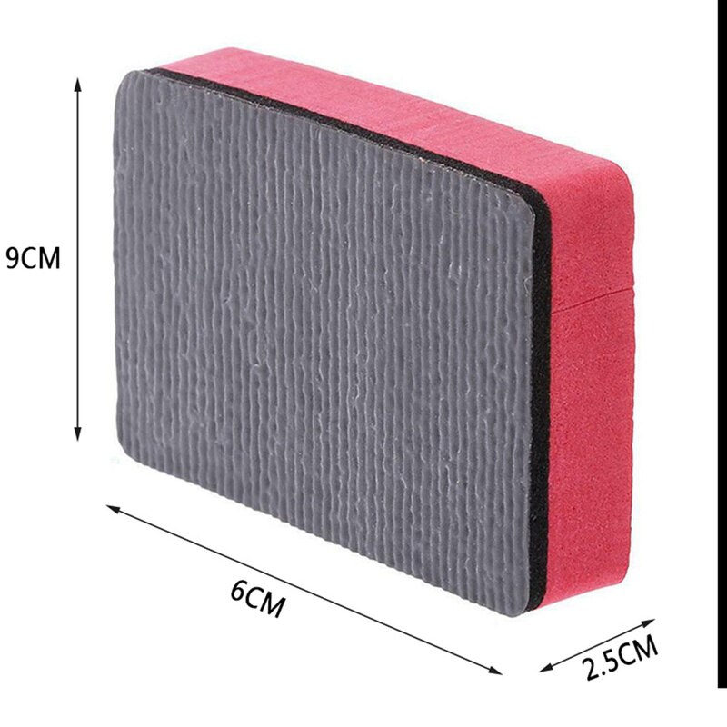 Almohadilla de cera para limpiar automóviles, 2 uds., herramienta para coches, almohadilla de barra de arcilla mágica, bloque de esponja de limpieza de vidrio, herramienta para lavar cepillos, accesorios para el coche