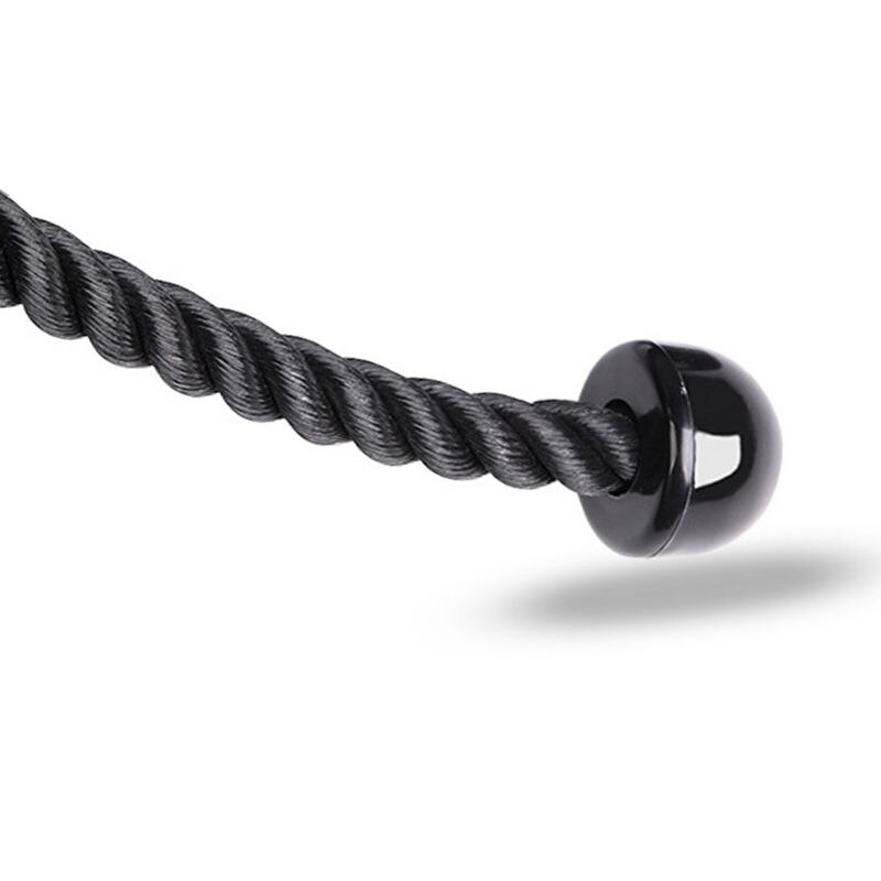 Fitness trícep corda multi ginásio cabo de fixação imprensa push pull down braço exercício