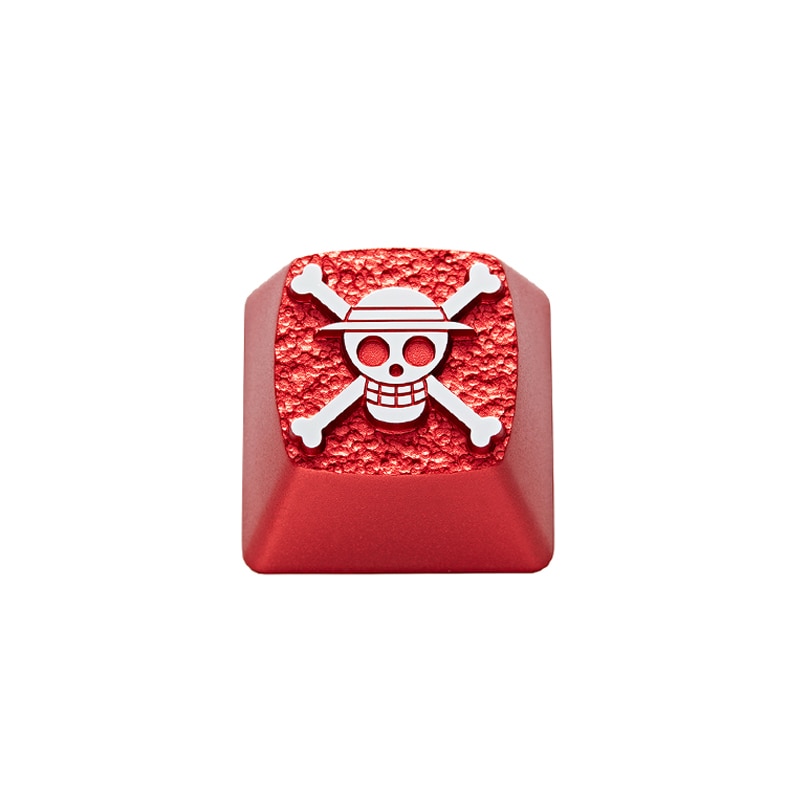 Zomo aluminum alloy keycap for MX switch mechanical keyboard CNC engraving key caps for ONE PIECE anodic oxidation