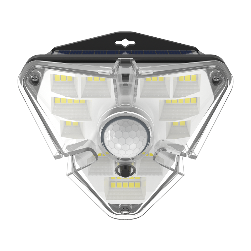 Baseus lampa doprowadziło na energię słoneczną zewnętrzny czujnik PIR czujnik ruchu światła uliczne wodoodporna lampa ogrodowa Solor moc lampy na dziedzińcu: 1.2W  1szt