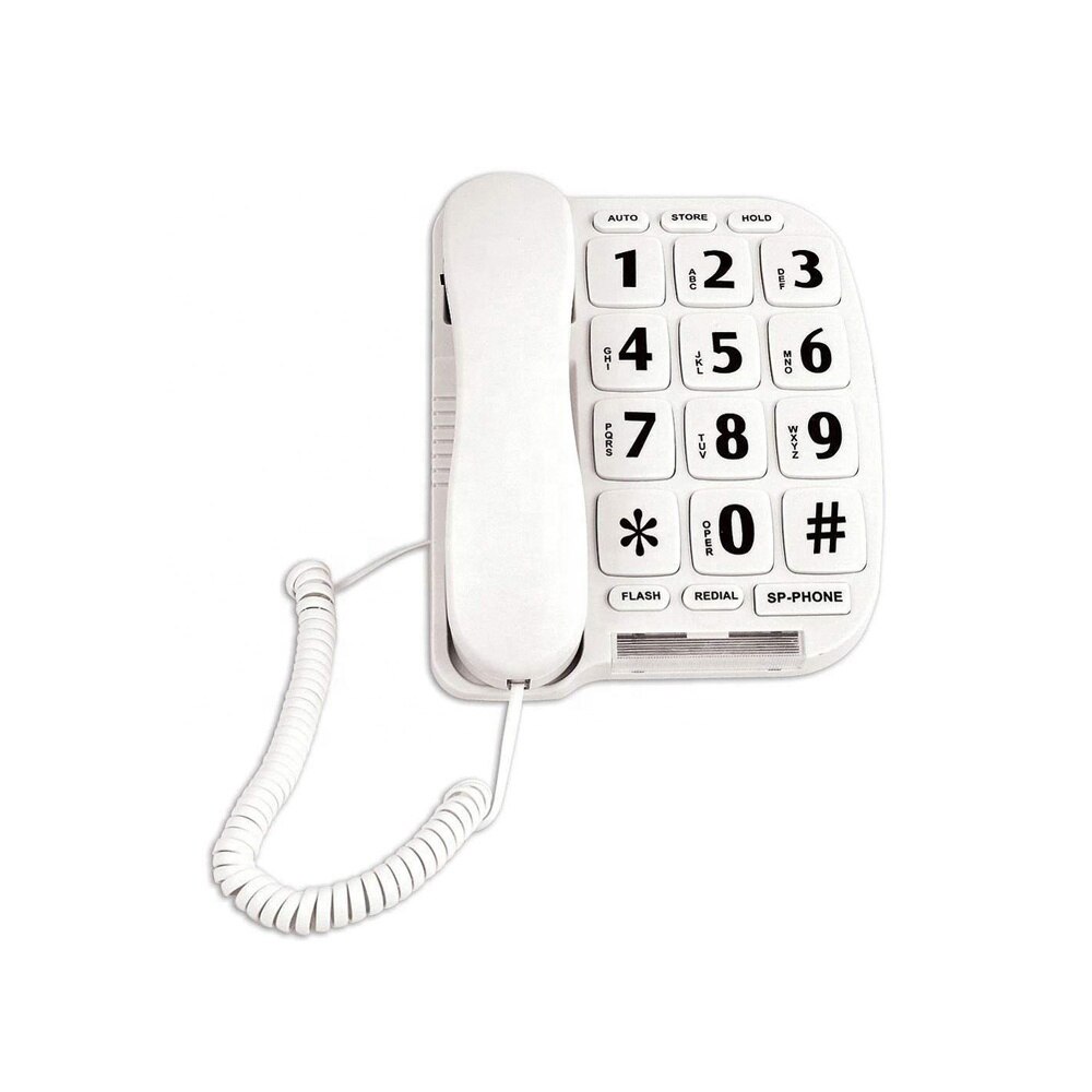 Hands Free Caller Identification Family Business Office Hotel Fixed Landline Telephone Suitable for the elderly large buttons