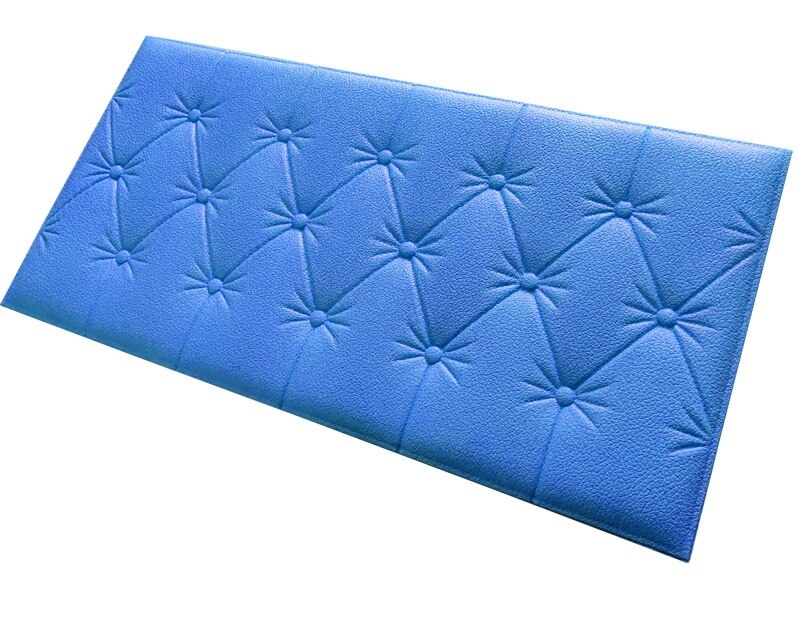 60*30cm kodin törmäyksenesto seinämatto lattiatyyny kodin sisäänkäynti matto makuuhuone olohuone lasten makuuhuone sängyn sänky pehmeä tyyny: Sininen