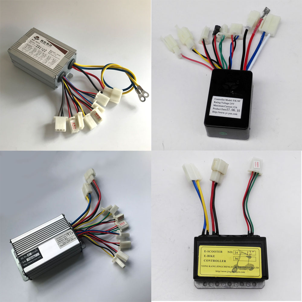 12v 24v 36v 48v 250w 350w 500w 1000w dc elektrisk sykkelmotor børstet kontrollerboks til elektrisk sykkelscooterkontroller  yk31c