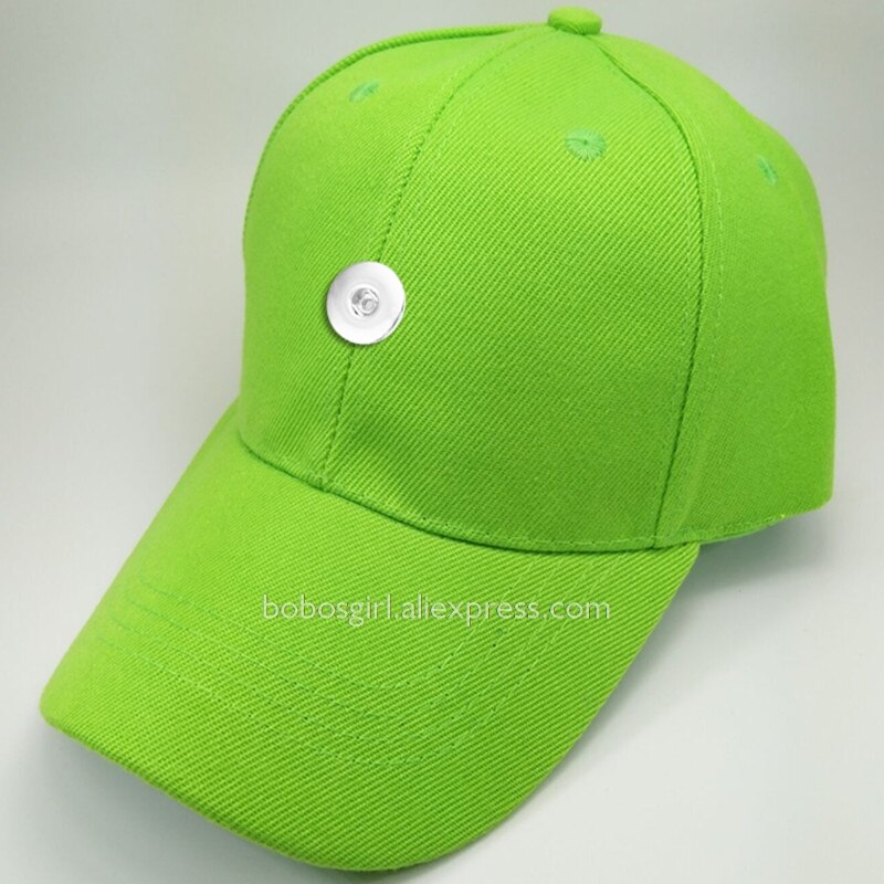 Multicolor sport Baseball 18mm przystawki przycisk czapki DIY biżuteria kapelusze TW206