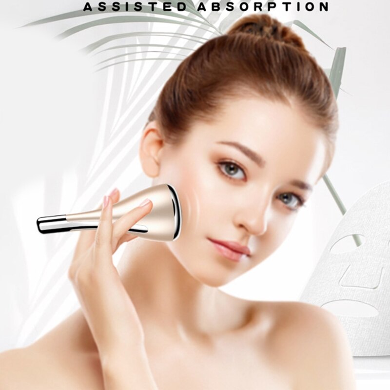 Magnetische Inductieve Therapeutische Instrument Micro Huidige Gezicht Faial Massage Apparaat Kleine Halter Spinner Schoonheid