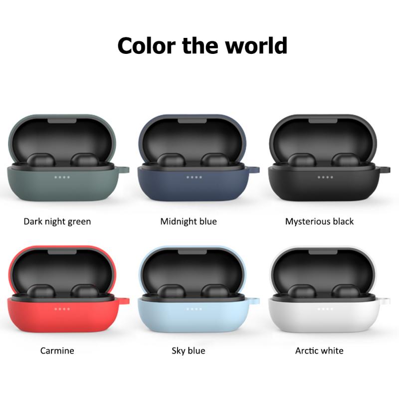 Bezprzewodowa osłona ochronna Bluetooth dla Xiaomi Haylou GT1 PRO ochronny zestaw słuchawkowy silikonowe słuchawki Case akcesoria do słuchawek