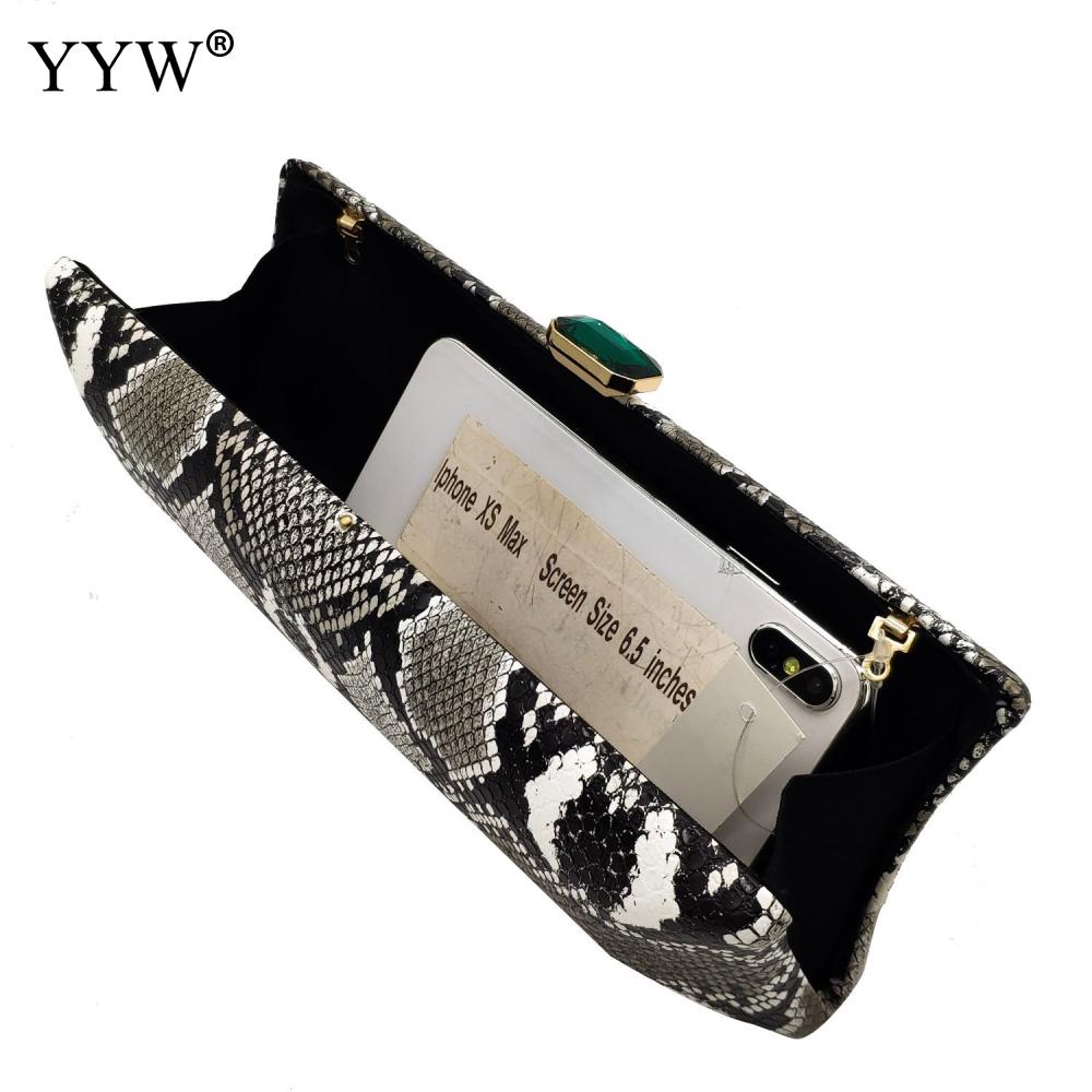 Peau de serpent PU cuir pochette pour femmes sac en cuir artificiel femmes fête de mariage mariage dîner soirée sac à main sac à main embrayages sacs